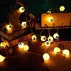 Halloween Horror Atmosphere Night Light Simulating Human Eyes Warm 1.5m 10 LED Garland String Lights Bar Home Party Decor