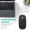 Slim Rechargeable Wireless Mouse 2.4GHz Quiet Mouse M103 With 3 DPI Adjustable For Laptop/PC/Macbook