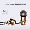 3.5mm Wired Headphones for Android Ios Xiaomi Portable Stereo Music in-Ear Sports Earphone with Mic Handsfree Call Phone