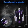 V5 Mouse Gamer; USB Wired RGB Gaming Mouse; 4 Adjustable DPI; 6 Programmable Buttons; 7 Colors Light; for Gaming Office
