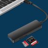 Type C Hub 5 IN 1 Multi Splitter Adapter With TF SD Reader Slot For Macbook Pro 13 15 Air PC Computer Accessories