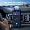 QOOVI Car Phone Holder Cell Phone Stand Smartphone Mount Gravity No Magnetic Support For iPhone 13 12 11 X Xiaomi Samsung Huawei