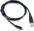 8PIN USB Battery Charger Data Sync Cable Cord for Sony Camera Cybershot DSC-W800 W810 W830 W330 W710 s