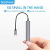 4 Port USB A Hub Adapter For Laptop Usb 3.0 Type C 5gbps; Suitable For Windows PC; Mac; Printer; Mobile HDD