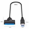 USB 3.0 SATA 3 Cable Sata to USB 3.0 Adapter Up to 6 Gbps Support for 2.5 Inch External SSD HDD Hard Drive 22 Pin Sata III Cable