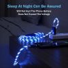 Glowing Cable LED light Micro USB Type C Cable 3A Fast Charging For Samsung iPhone Xiaomi Phone Flowing Streamer USB C Data Cord