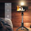 Mini Selfie Stick Tripode Movil Light Portabl Phone Stand Lamp Bluetooth Con Luz Palo Extensible Led Video Tripe Smartphone Aro