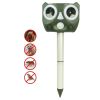 1pc SJZ-119 Eco-friendly Outdoor Waterproof Patent Solar Energy Animal Repellent Ultrasonic Monkey Bird Repellent Dog Repeller
