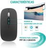 Slim Rechargeable Wireless Mouse 2.4GHz Quiet Mouse M103 With 3 DPI Adjustable For Laptop/PC/Macbook