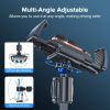 QOOVI Car Phone Holder Air Vent Clip Gravity Universal Smartphone Mount GPS Support For iPhone 13 Pro 8 Samsung Xiaomi Redmi