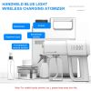 380ML Disinfection Spray Gun Alcohol Liquid Atomizer Disinfect Blue Light Handheld Nano Home Electric Automatic Air Sterilizer