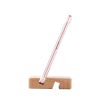Wood Phone Stand; Docking Station; Cell Phone Holder; For Desk; For Bed