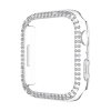 Rhinestones Diamond Smart Watch Cover; Hard PC Protective Bumper Accessories For Apple Watch IWatch Series 8 7 41mm 45mm [NO Screen Protector]