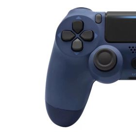 Joystick Pc Gamepad Mando Ps4 Controle Ps4 Controller Manette Ps4 Control Ps4 Juegos ps4 Mando PS4 Games Pad Gamepad Bluetooth (Color: Midnight Blue)