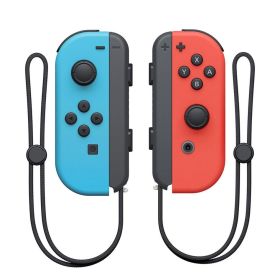 Wireless Switch Controller Joys Con Gamepad For Switch Control With Straps Dual Vibration Joysticks For Switch Joypad (Color: Blue Red)