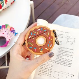 Case for Airpods 3 Case Airpods pro 2 1 Soft Silicone Wireless Bluetooth Earphone Protective Cover (Color: Donut)