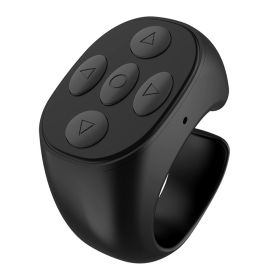 Wireless Bluetooth Ring Remote Control Phone Selfie Video Controller Fingertip Page Turner Browse Selfie Shutter For Android ios (Ships From: China)