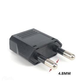 EU Plug Adapter US CN To EU Travel Adapter Converter 250V 6A Japan China American to Euro Plug Power Adapter Wall Sockets (Standard: 5pcs)