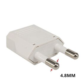 EU Plug Adapter US CN To EU Travel Adapter Converter 250V 6A Japan China American to Euro Plug Power Adapter Wall Sockets (Standard: 3pcs)