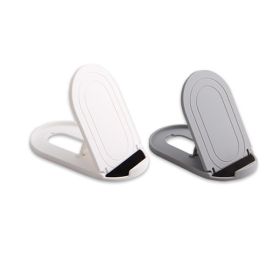 2Pcs Folding Cell Phone Holder; Plastic Support Stand Desktop Bracket For Smartphone & Tablet (Color: C)