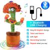 Dancing Cactus Toy Repeat What You Said 60/120 Songs Bluetooth Cactus Twisting The Body With Music Plant Kids Plush Stuffed Toys