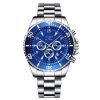 Fashion Mens Watches for Men Sports Waterproof Stainless Steel Quartz Wristwatch Man Business Watch Luminous Clock montre homme