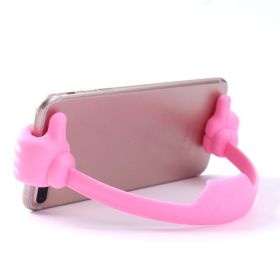 Hand Modeling Phone Stand Bracket Holder Wholesale Mobile Phone Holder Mount For Cell Phone Tablets Universal Desk Holder (Color: Pink)