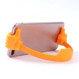 Hand Modeling Phone Stand Bracket Holder Wholesale Mobile Phone Holder Mount For Cell Phone Tablets Universal Desk Holder (Color: ORANGE)