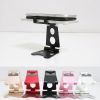 Cell Phone Stand; Adjustable Angle Metal Smartphone Stand; Desktop Phone Holder For All Phones And Tablets