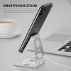 Cell Phone Stand; Adjustable Angle Metal Smartphone Stand; Desktop Phone Holder For All Phones And Tablets
