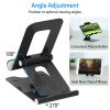 Desktop Phone Stand Adjustable Foldable Tablet Holder Cradle Dock Fit For 4-10in Devices