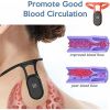 UIJKMN Portable Soothing Body Shaping Neck Instrument; Neck Acupoints Massager Device for Pain Relief (Black-1)