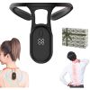 UIJKMN Portable Soothing Body Shaping Neck Instrument; Neck Acupoints Massager Device for Pain Relief (Black-1)