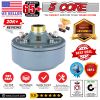 5 Core Compression Driver 600W Peak Aluminium Tweeter Diaphragm 16 Ohm Throat Twist Horn Speaker: DU 60W