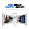 Mini Metal USB Flash Drives 64GB Silver Ring Pen Drive Memory Stick High Speed Storage Devices Black Pendrive Creative Gifts