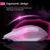 Limei S1 E-Sports LED Luminous Backlit Wired Mouse USB Wired For Desktop Laptop Mute Office Computer Gaming Mouse