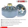 5 Core Compression Driver 600W Peak Aluminium Tweeter Diaphragm 16 Ohm Throat Twist Horn Speaker: DU 60W