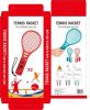 New switch Mario tennis racket NS game tennis racket Mario game grip tennis racket