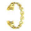 Suitable for fitbit charge3/4 smart bracelet Voo diamond metal bracelet stainless steel alloy metal wristband